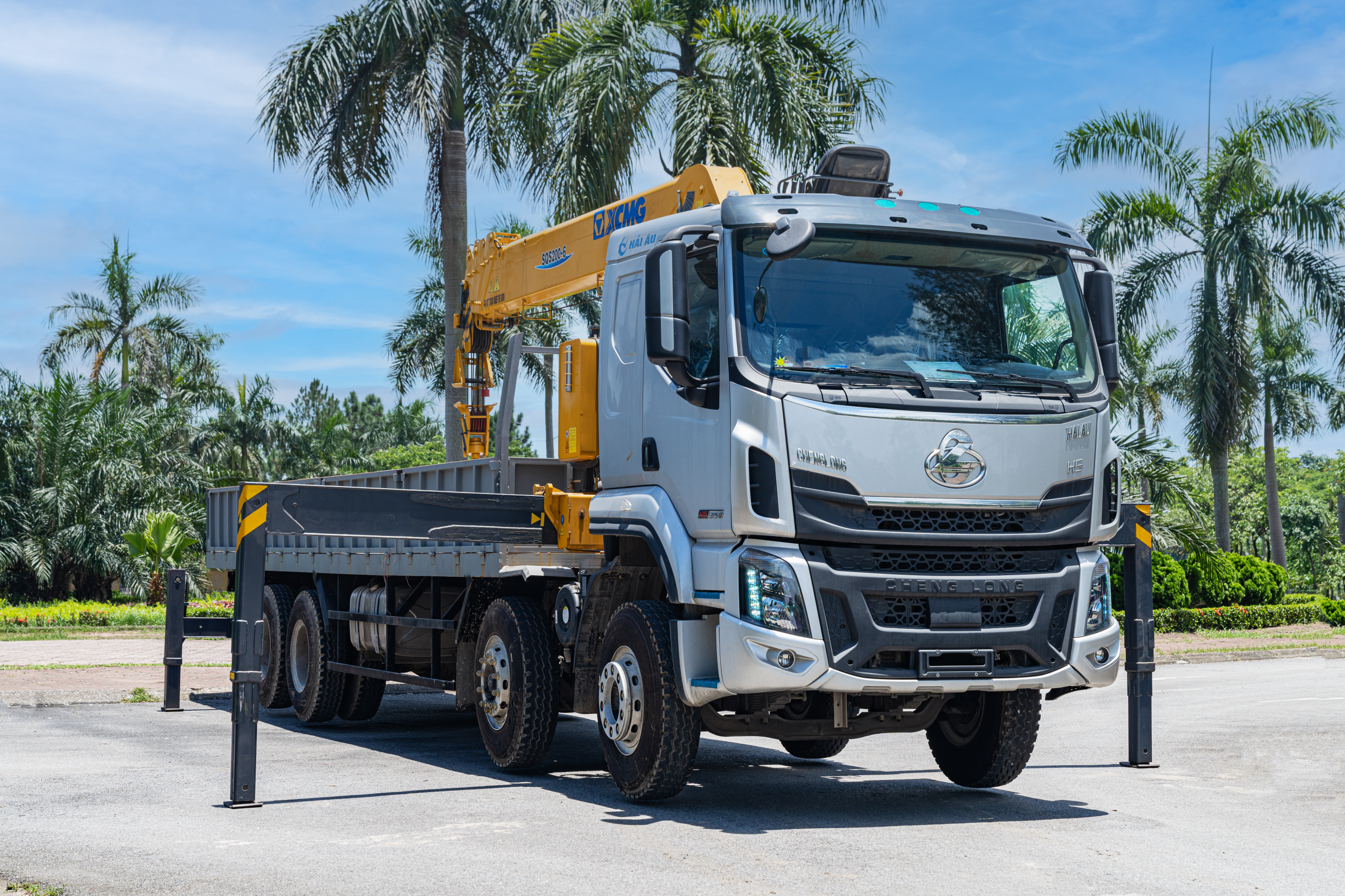 CẨU TỰ HÀNH XCMG GSQS157TL-5 6.3 TẤN 5 ĐỐT