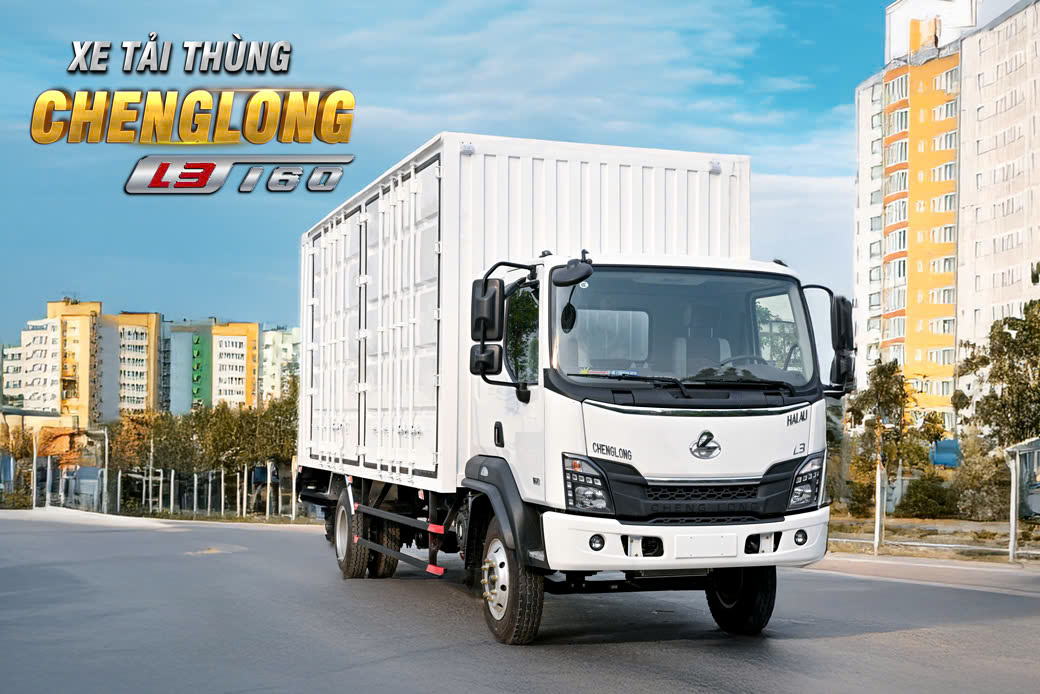 XE TẢI THÙNG CHENGLONG 8X4 330HP (THÙNG KÍN)