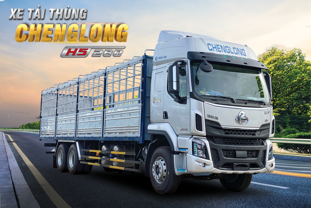 XE TẢI THÙNG CHENGLONG M3 4x2 200HP (6 MÁY - khoảng cách trục 7100)