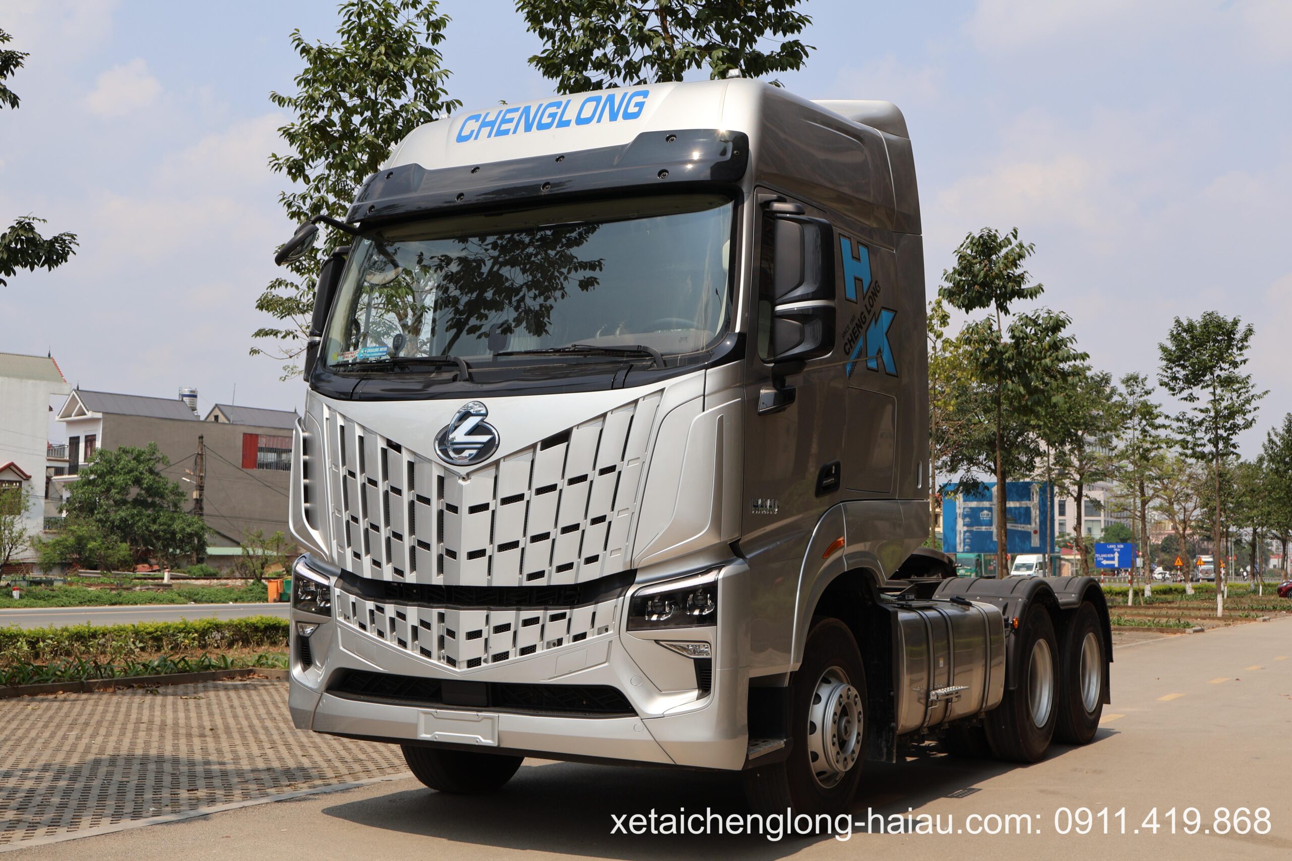 ĐẦU KÉO CHENGLONG HK 470HP CẦU LÁP