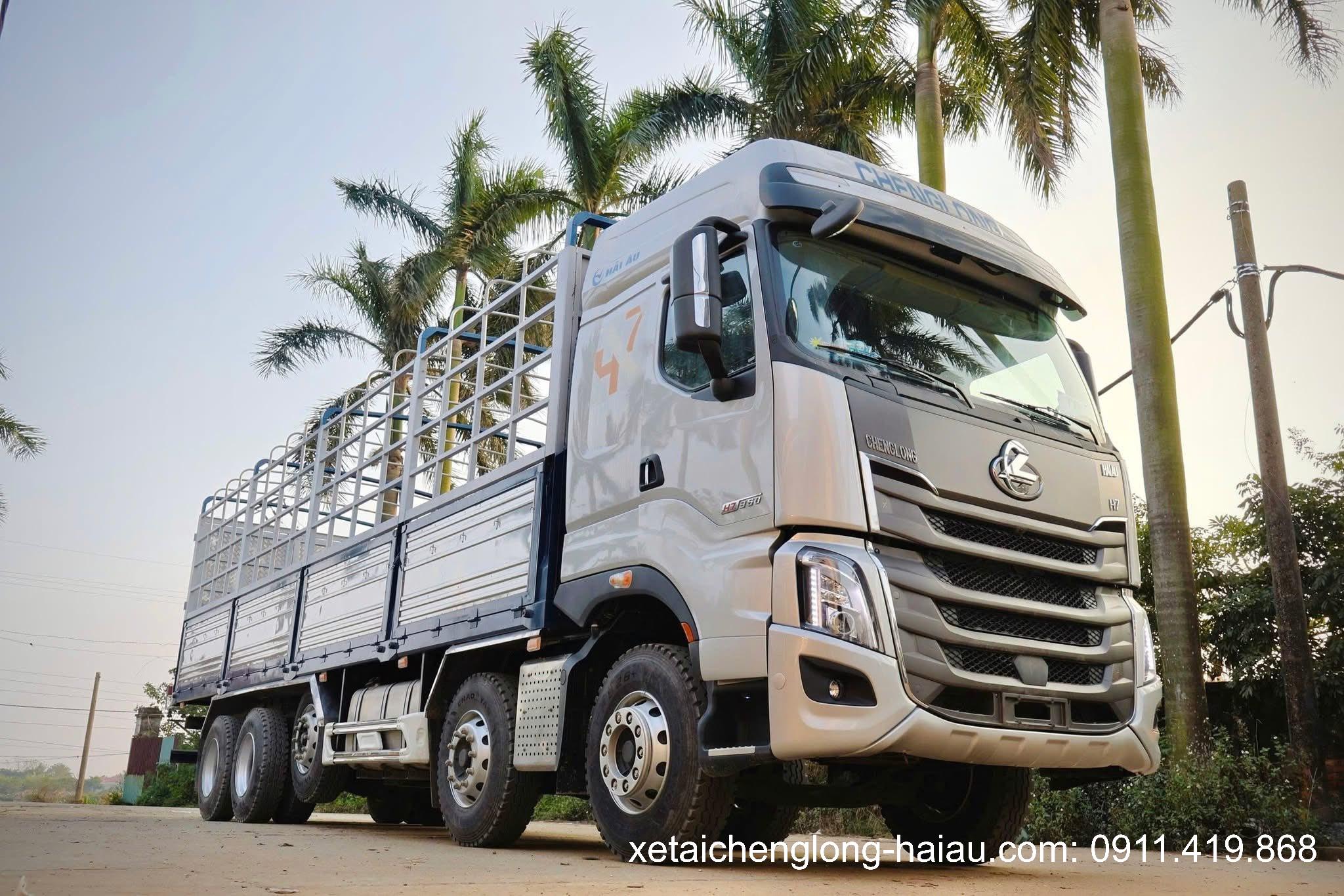 tải thùng 5 chân chenglong 360