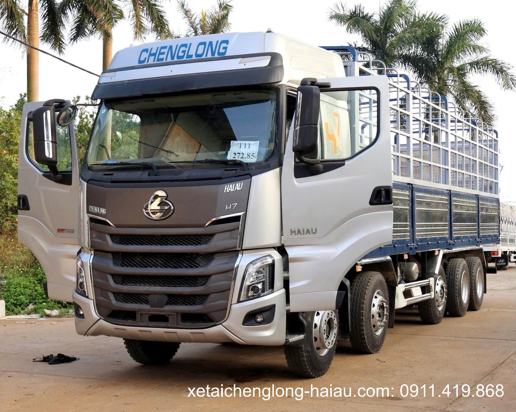 tải thùng 5 chân chenglong 360