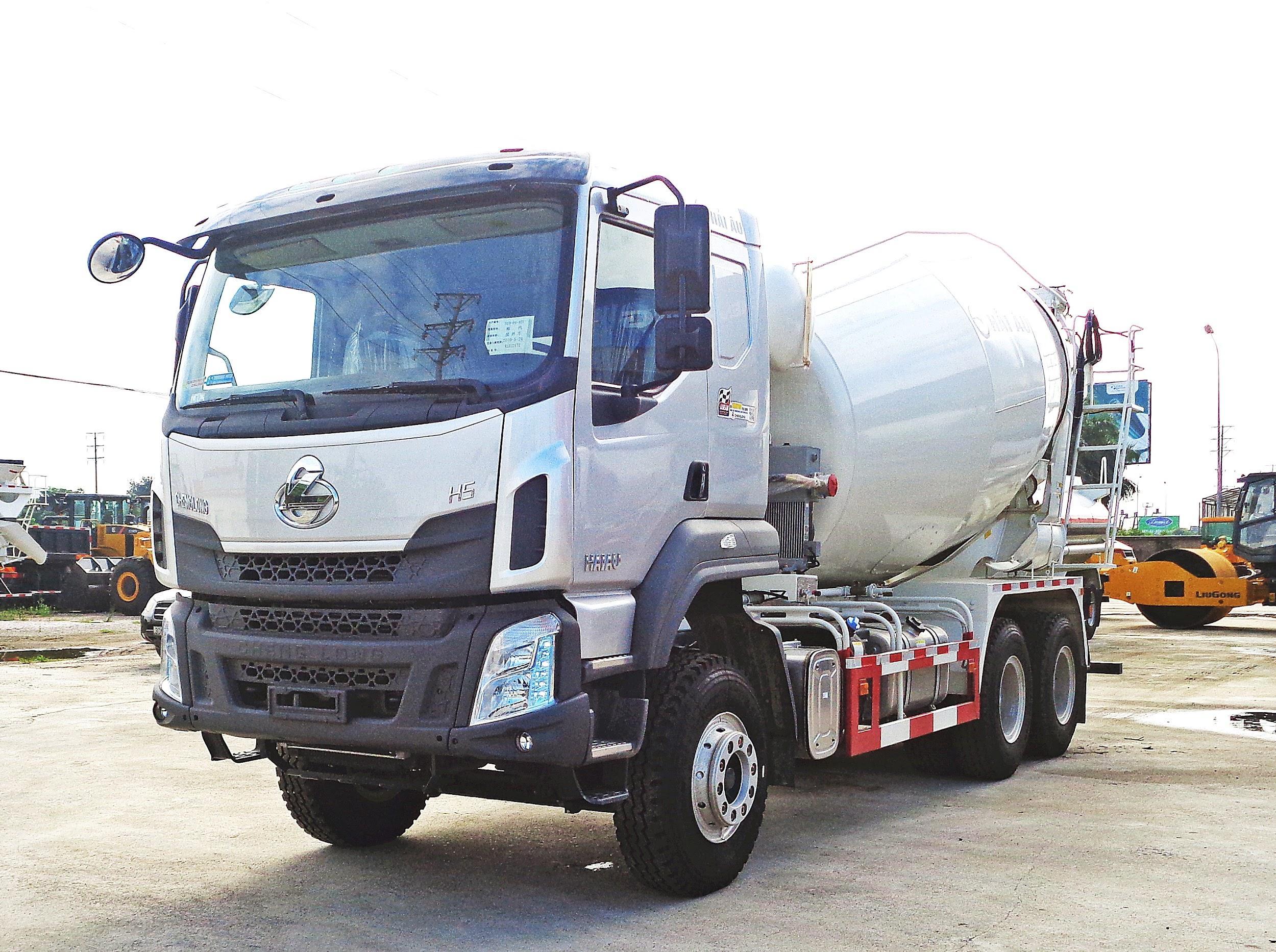XE TRỘN BÊ TÔNG CHENGLONG 385HP 14 M3